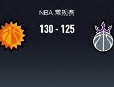 【168sports】168NBA：太阳130-125国王，福克斯空砍40分