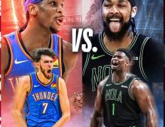 【168sports】【NBA季后赛】：雷霆对阵鹈鹕，年轻的雷霆经得起鹈鹕的冲击吗？