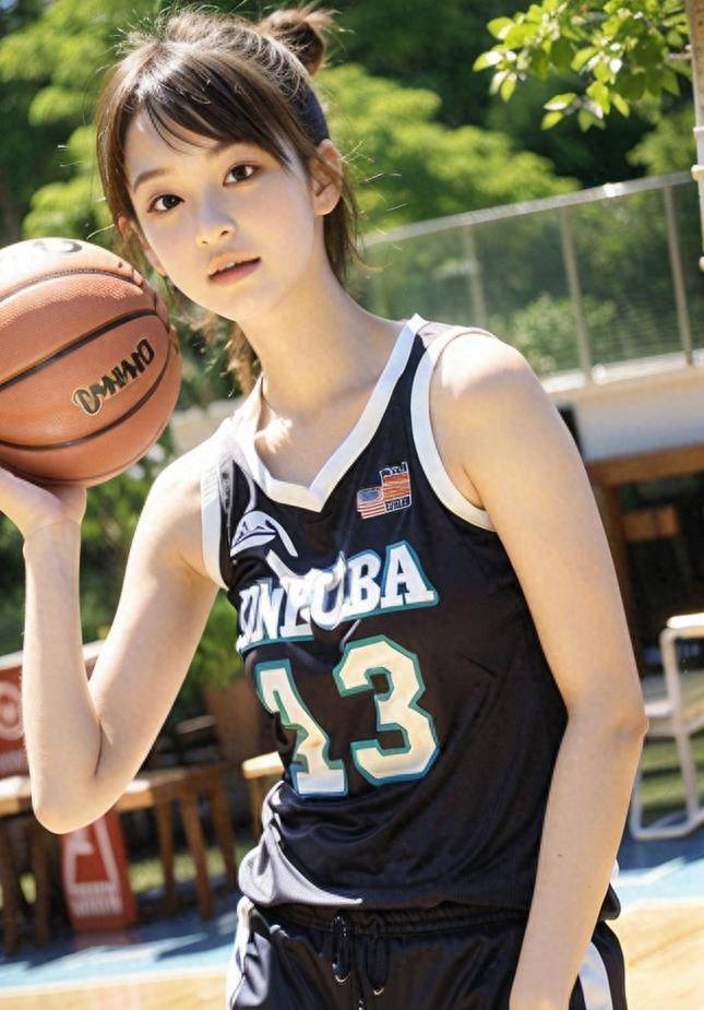 168sports-如此美丽又气质的篮球宝贝美女能进NBA总决赛吗？女神篮球服写真