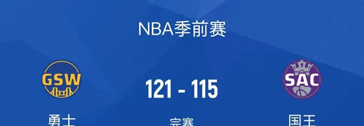 168sports-库明加 28+6 制胜！勇士险胜国王，季前赛 3 连胜