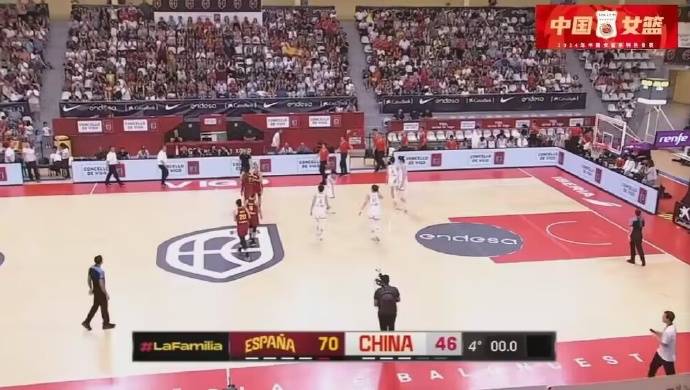 【168sports】热身｜中国女篮惨败西班牙队 球队打法单一缺少得分点