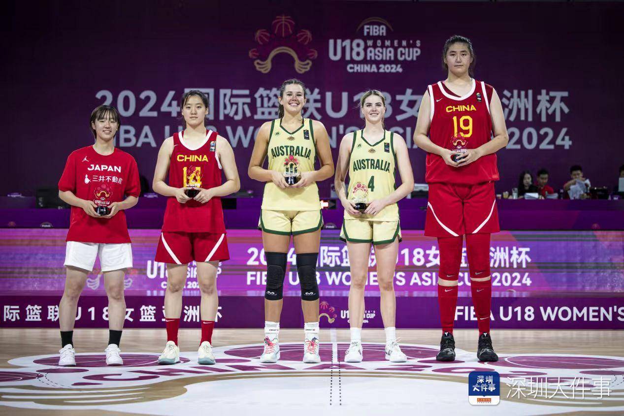 【168sports】U18女篮亚洲杯深圳落幕：中国队憾负 张子宇获MVP