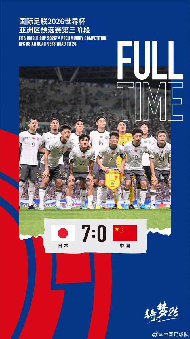 【168sports】中国男足0:7惨败日本：痛定能思痛吗？